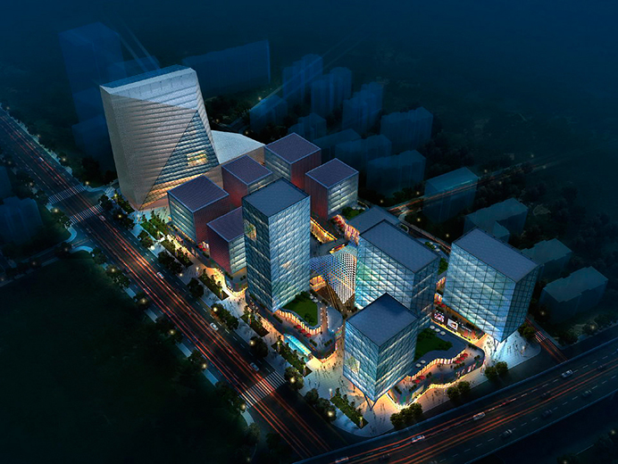 青岛中联商业街区规划