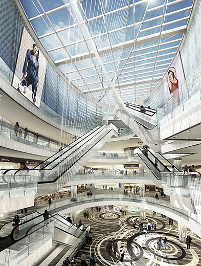 杭州艮山门地铁上盖综合体