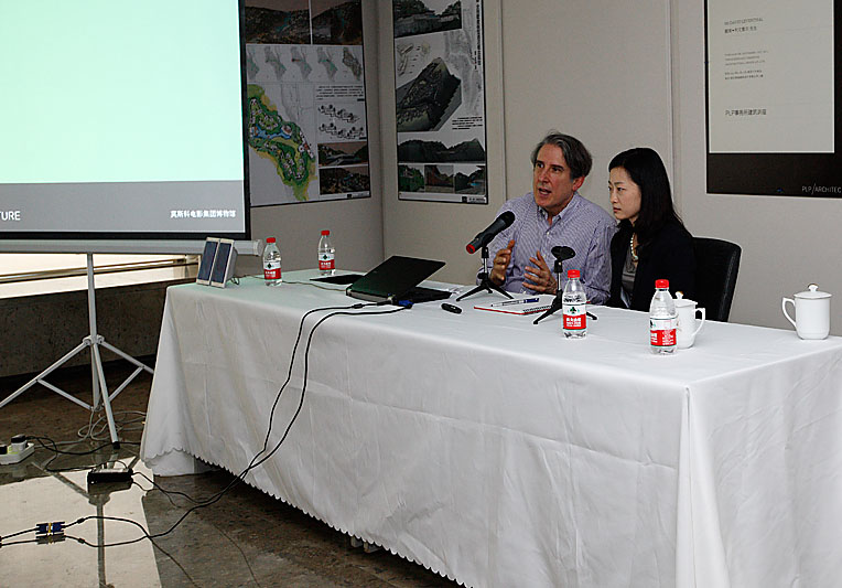 【gad杭州公司】PLP合伙人大卫•利文撒尔来我司举行“设计理念及设计实践项目讲座”