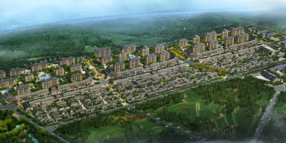 围场县半截塔镇新镇域中心规划