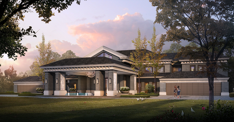 香河县运河湾独栋别墅