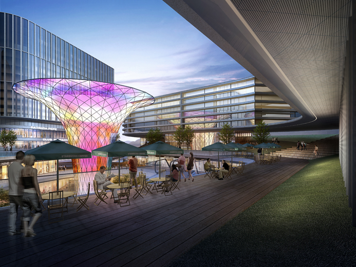 浮山新区公交综合枢纽