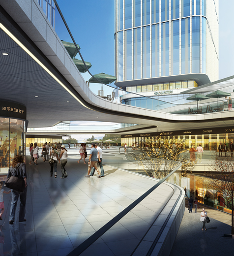 浮山新区公交综合枢纽