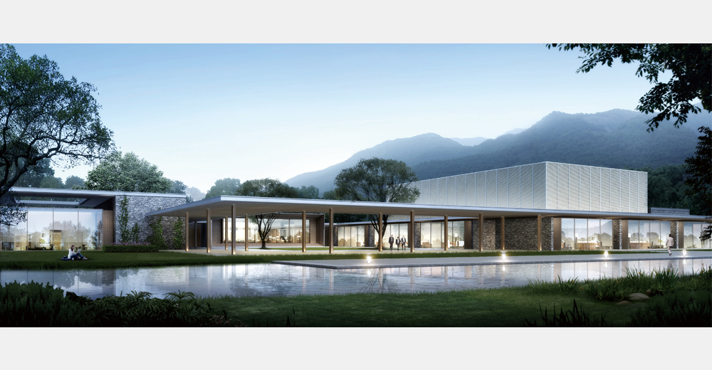 朱家尖国际海岛旅游大会永久性国会设计