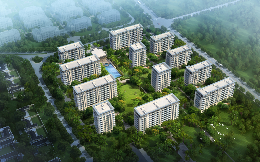 陵水清水湾旅游度假区C区绿城蓝湾小镇