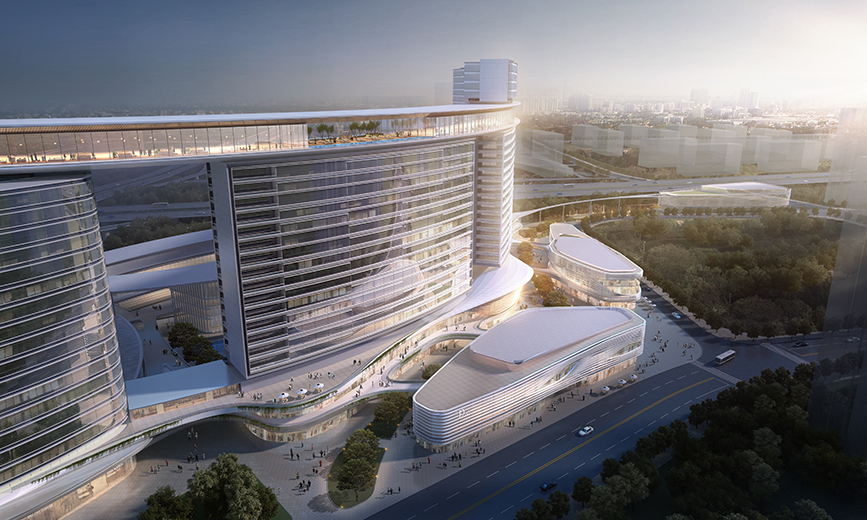 重庆两江新区鱼嘴汽车城B地块项目